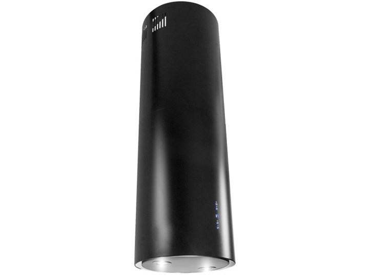 Okap VDB Tube Czarny Okap teleskopowy Szerokość 39 cm Okap wyspowy Kategoria Okapy