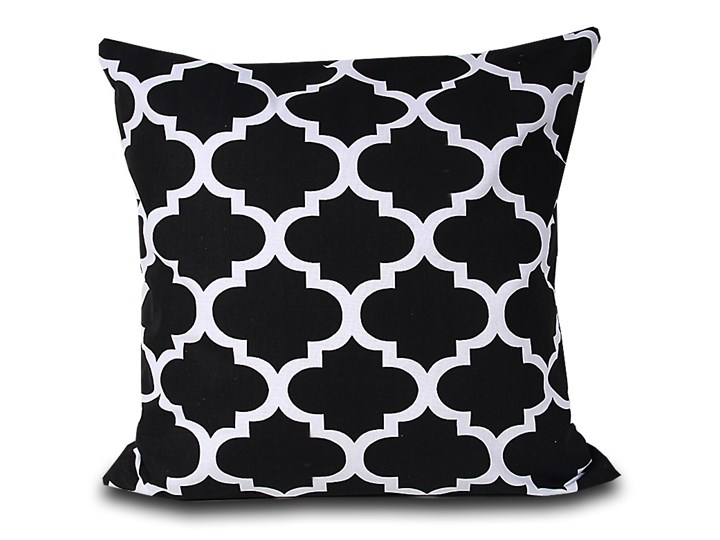 Zestaw 3 poszewek bawełnianych Maroko szare+czarne 40x40 Poszewka dekoracyjna Bawełna 50x70 cm 45x45 cm 50x60 cm Kwadratowe Kolor Czarny 50x50 cm 40x60 cm 40x40 cm Wzór Marokański