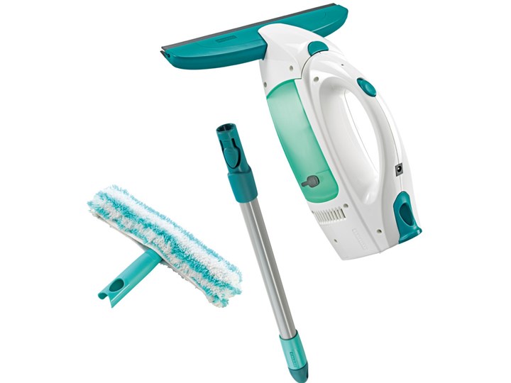Myjka do okien LEIFHEIT Dry & Clean z drążkiem i myjką dwustronną