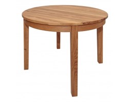 Signu Design Stół dębowy okrągły rozkładany Luna Długość 150 cm Szerokość 90 cm Długość 90 cm Długość 110 cm Długość 170 cm Drewno Wysokość 74 cm Szerokość 110 cm Długość 130 cm Rozkładanie Rozkładane