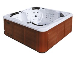 Wanna SPA / Jacuzzi * 4-5-os. * Model BARBADOS 500 Exclusive drewno metal Styl nowoczesny