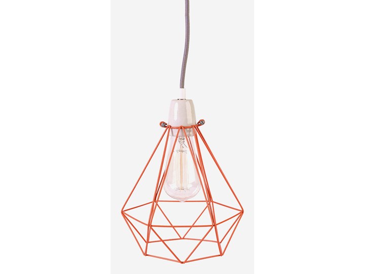 Filamentstyle :: Lampa wisząca Diamond #1 pomarańczowo/szara