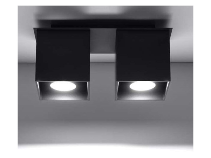 Downlight LAMPA sufitowa kostka SL.063 cube czarna