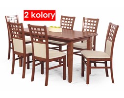 Rozkładany stół Martes - 2 kolory Drewno Długość 140 cm Płyta MDF Długość 80 cm Wysokość 75 cm Długość 180 cm Rozkładanie Rozkładane