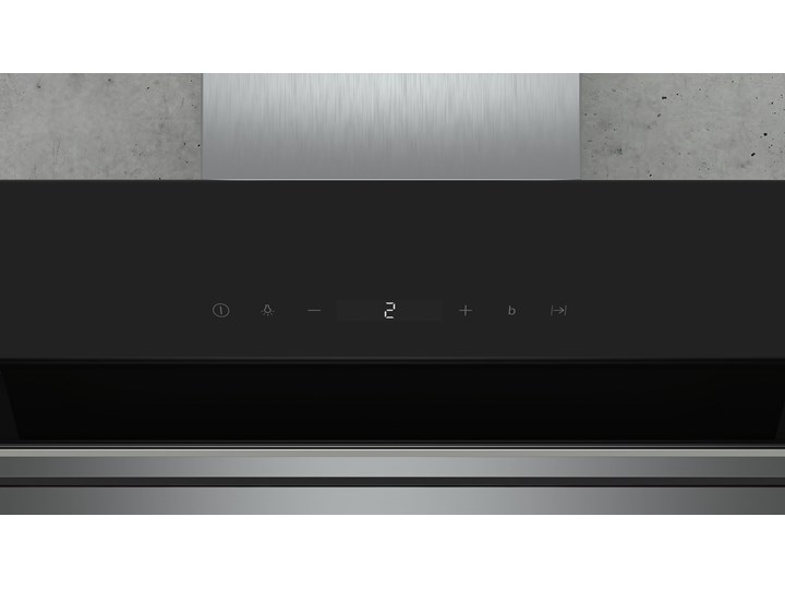 Okap SIEMENS LC91KWP60 Okap kominowy Szerokość 89 cm Okap przyścienny Sterowanie Elektroniczne Poziom hałasu 56 dB