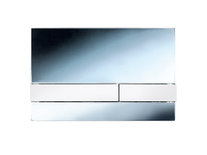 Jomo Exclusive Przycisk do spłuczek Chrom połysk / Biały 1672800360100