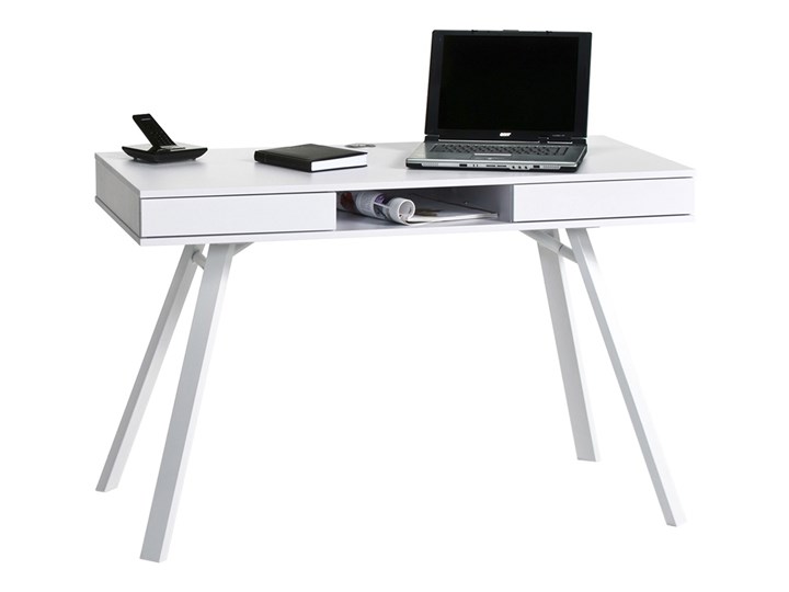 Biurko ICE, biały, 120 cm, 40875539 Biurka Homebook Biurko ICE, biały, 120 cm, 40875539 Biurka Homebook