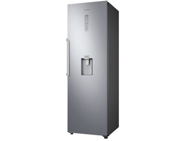 Lodówka SAMSUNG RR39M7320S9 Srebrna Położenie zamrażalnika Brak zamrażalnika Wysokość 185,3 cm Szerokość 59,5 cm Jednodrzwiowe Kolor Srebrny