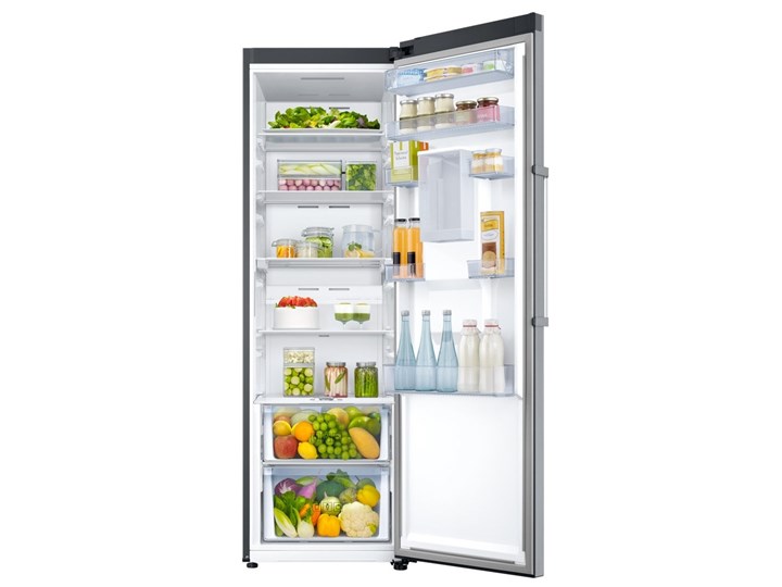 Lodówka SAMSUNG RR39M7320S9 Srebrna Jednodrzwiowe Wysokość 185,3 cm Szerokość 59,5 cm Kategoria Lodówki