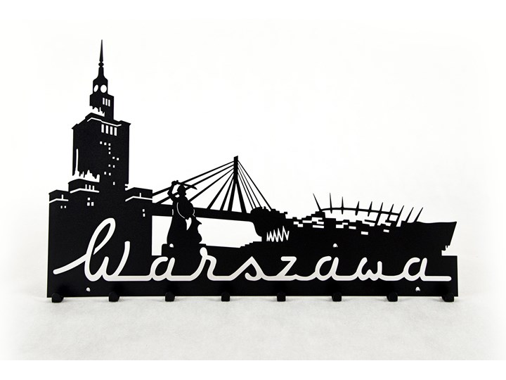 Wieszak do przedpokoju Warszawa - Czarny