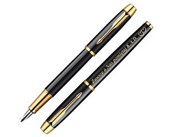 Pióro Parker IM Czarny GT GRAWER i ETUI PRESTIGE