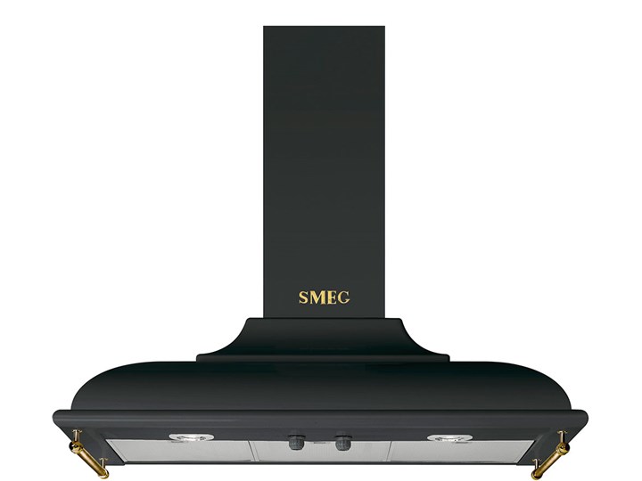 Okap przyścienny SMEG KC19AOE Szerokość 89,5 cm Kategoria Okapy Okap kominowy Sterowanie Mechaniczne