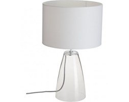 Lampa stołowa lampka Nowodvorski Meg 1x60W E27 biała 5770 Średnica 31 cm Lampa nocna Wysokość 50 cm Styl skandynawski