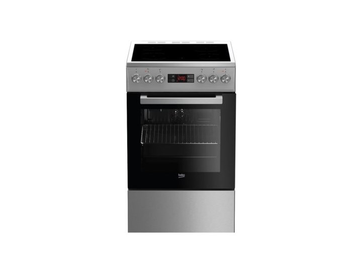 Kuchnia BEKO FSE57300GX. Klasa energetyczna A Rodzaj płyty grzewczej Ceramiczna Kategoria Kuchenki elektryczne