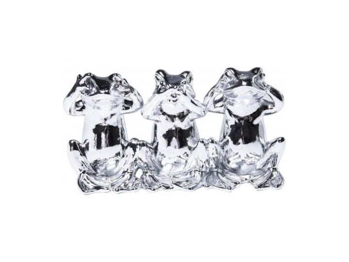 Figurka dekoracyjna Crazy Frogs Trio