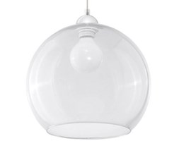 Lampa wisząca Ball 30cm transparentna