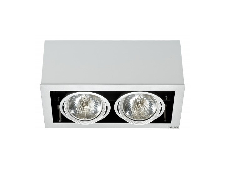 Plafon lampa sufitowa Box 5306 Nowodvorski 2x50W halogenowa oprawa natynkowa biały - wysyłka w 24h