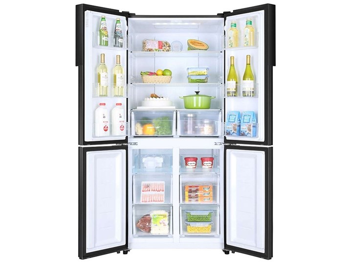 Lodówka HAIER HTF-456DN6 Side by side Nofrost Dwudrzwiowe Wysokość 180,4 cm Szerokość 83 cm Kategoria Lodówki