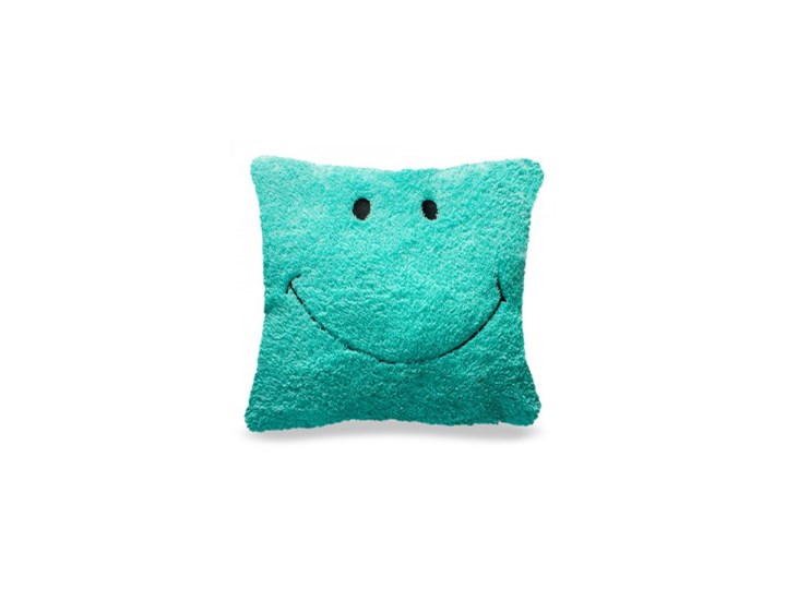 Poszewka Smile 40x40 Turkus Poszewki Dekoracyjne Zdjęcia