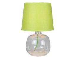 Lampa stołowa / nocna Spotlight MANDY 7080115 Wysokość 36 cm szkło tkanina Lampa nocna Średnica 26 cm