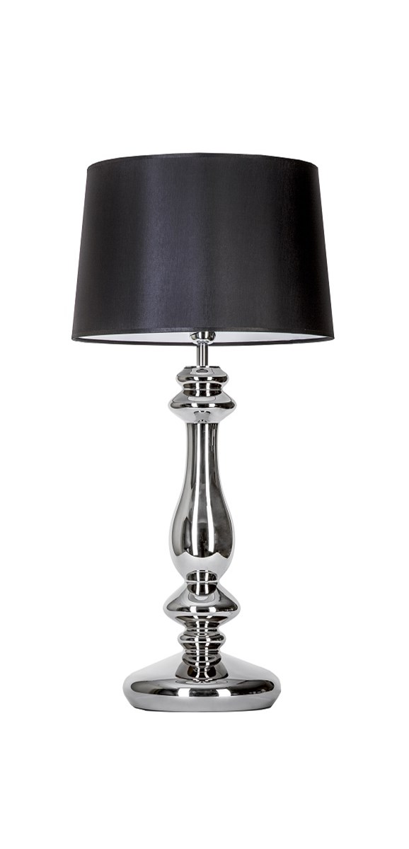 Lampa Stołowa Glamour Versailles Platinum 4concepts Srebrna
