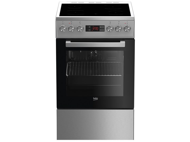Kuchnia BEKO FSE57300GX Rodzaj płyty grzewczej Ceramiczna Szerokość 50 cm Kategoria Kuchenki elektryczne