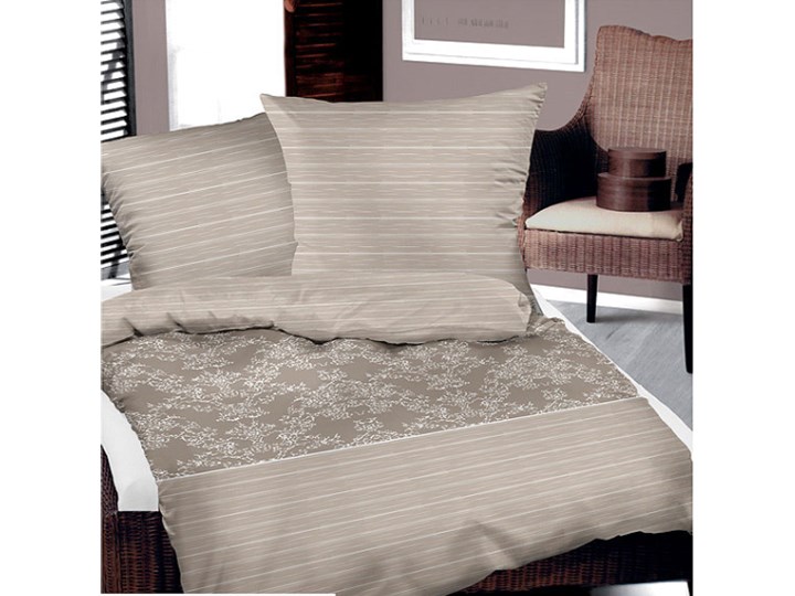 Pościel bawełniana Bielbaw Caffe Beige