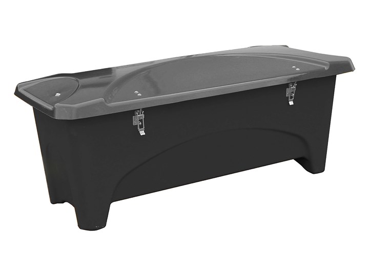 Pojemnik do przechowywania na zewnątrz, 2400x950x950 mm, 1000 L, czarny Tworzywo sztuczne Kategoria Styl Nowoczesny