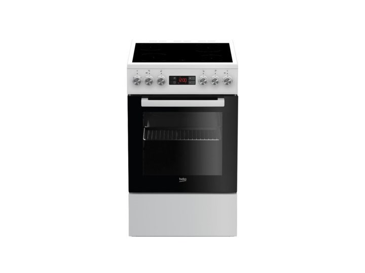 Kuchnia BEKO FSM57300GW. Klasa energetyczna A Rodzaj płyty grzewczej Ceramiczna Kategoria Kuchenki elektryczne