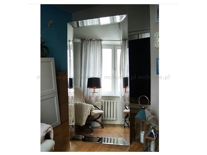 LUSTRO PROSTOKĄT ROZMIAR XL Z RAMĄ LUSTRZANĄ NA ZAMÓWIENIE DOWOLNY WYMIAR ” VENUS ” 150x60cm Prostokątne Styl Nowoczesny Lustro z ramą Ścienne Kategoria Lustra