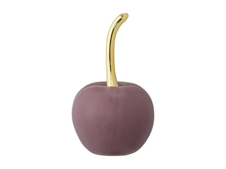 Figurka dekoracyjna Cherry fioletowa