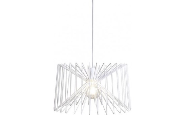 Lampa wisząca NESS, biała Lampy wiszące zdjęcia, pomysły Lampa wisząca NESS, biała Lampy wiszące zdjęcia, pomysły