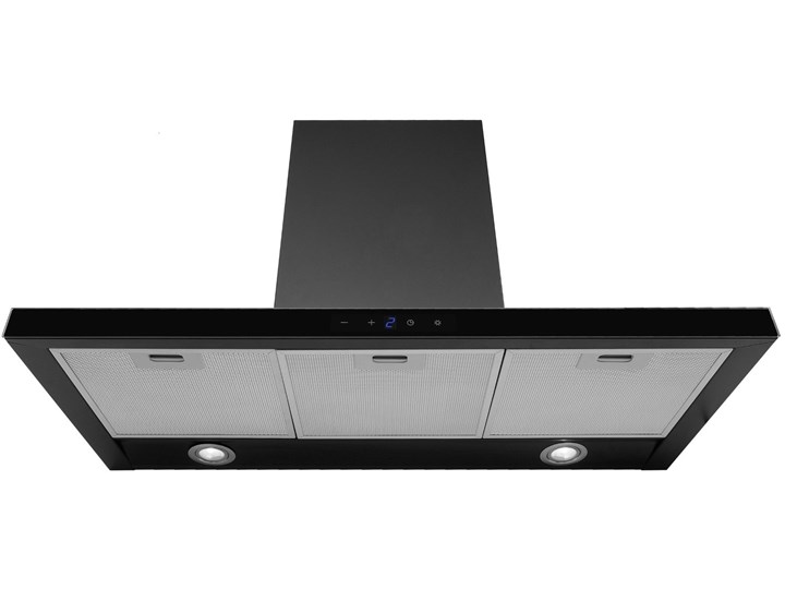 Okap VDB T-Line 90 Czarny Okap kominowy Szerokość 90 cm Sterowanie Elektroniczne