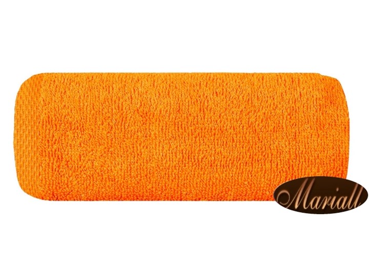 Ręcznik bawełniany gładki pomarańczowy R46 Bawełna Kategoria Ręczniki