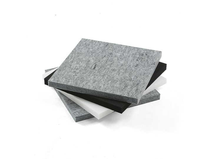 Panele dźwiękochłonne PATTERN, 600x600x40 mm, 4 szt.
