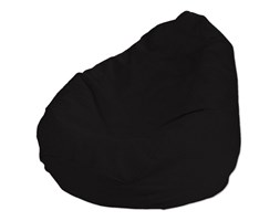 Dekoria Worek do siedzenia, Black (czarny), Ø50 × 85 cm, Cotton Panama