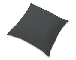 Dekoria Poszewka Tomelilla 55x55cm, grafitowy szenil, 55 × 55 cm, Chenille