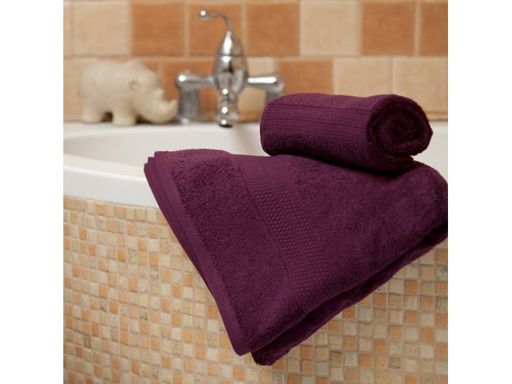 Ręcznik Evora 70x140cm fioletowy, 70 × 140 cm 50x90 cm Bawełna 70x140 cm Frotte Kategoria Ręczniki