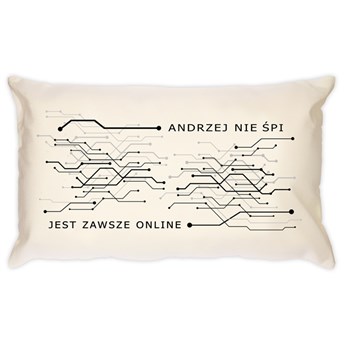 Poduszka personalizowana z nadrukiem dla informatyka