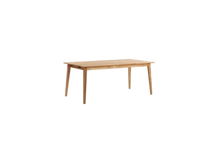 Naturalny stół z drewna dębowego Rowico Mimi, 180 x 90 cm Drewno Długość 180 cm  Kolor Brązowy