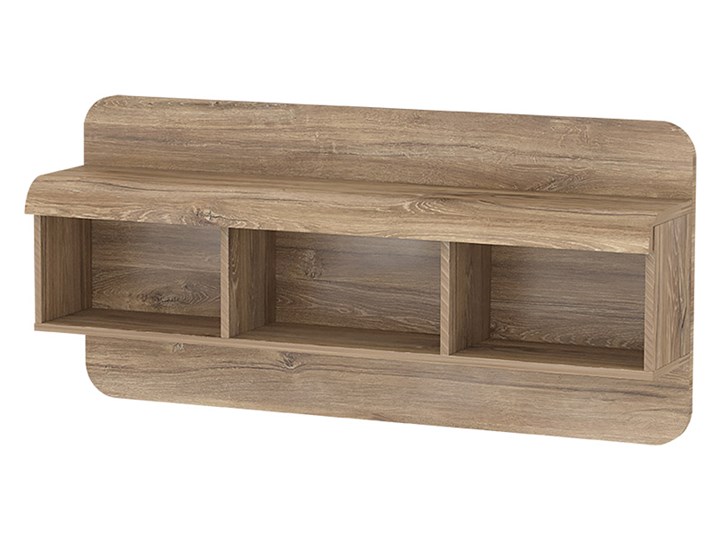 SELSEY Półka Liberia 120 cm Płyta MDF Płyta meblowa Drewno Na książki Płyta laminowana Na płyty Pomieszczenie do kuchni Pomieszczenie półki do salonu