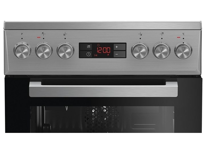 Kuchnia BEKO FSE57300GX Rodzaj płyty grzewczej Ceramiczna Szerokość 50 cm Kategoria Kuchenki elektryczne