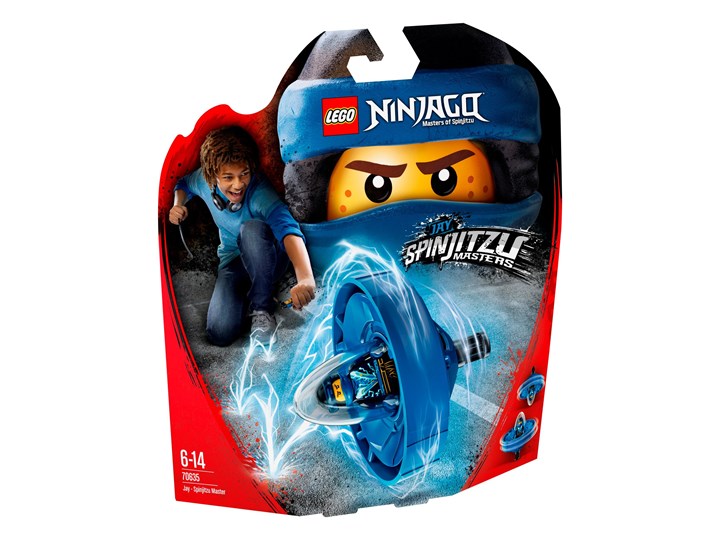 Klocki Lego Ninjago Jay Mistrz Spinjitzu 70635