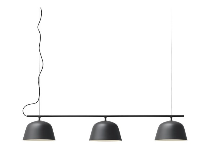 Muuto Ambit Rail Lampa Nad Stół Jadalniany Lub Bar Czarna Lampy
