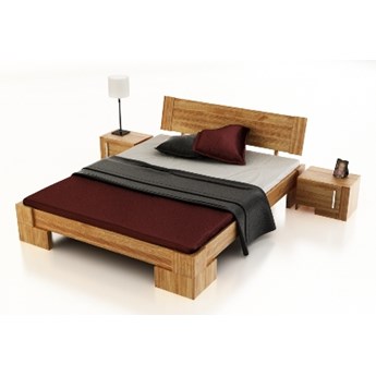 Vanes wysokie łóżko z drewna bukowego, rozmiar 90x200