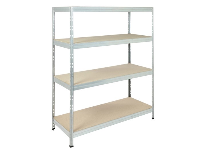 Regał metalowy Form Exa 180 x 150 x 60 cm 4 półki 400 kg ocynk