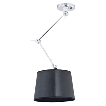 ZAKYNTOS lampa wisząca 1 x 60W E27 sufitowa abażurowa nowoczesna na wysięgniku ARGON 3550
