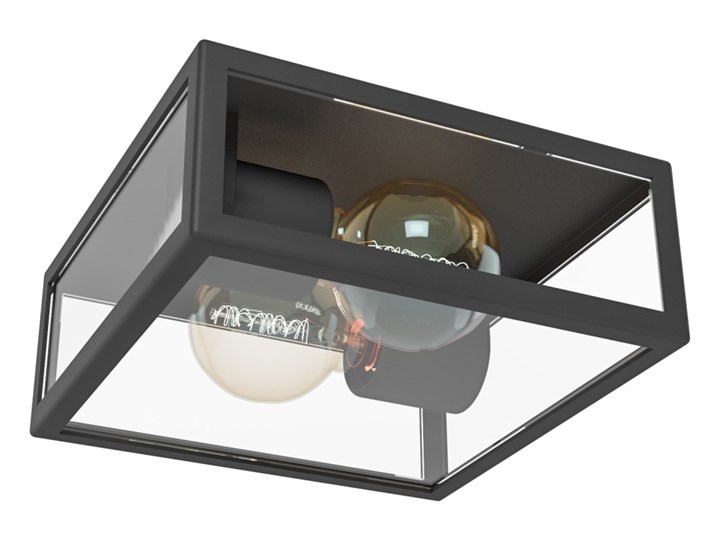 Eglo 94832 - Oświetlenie zewnętrzne ALAMONTE 1 2x60W Lampa sufitowa Kategoria Lampy ogrodowe Kolor Szary