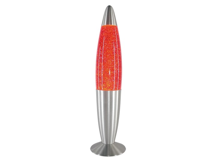 Rabalux 4116 - lampa lava GLITTER MINI 1xE14/15W/230V Lampa dekoracyjna Wysokość 35 cm Kolor Czerwony