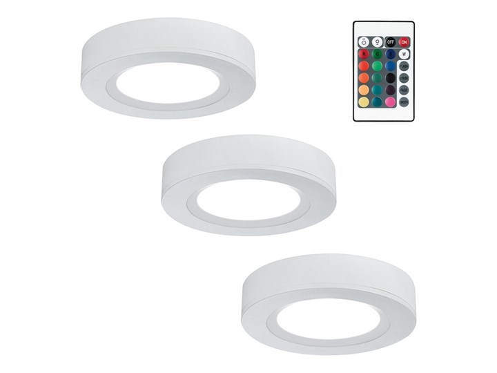 Paulmann 93568 - ZESTAW 3x LED Oprawa wpuszczana PLATY 3xLED/1W/230V/12V